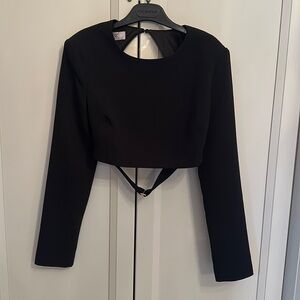 HOUSE OF CB cropped long sleeve